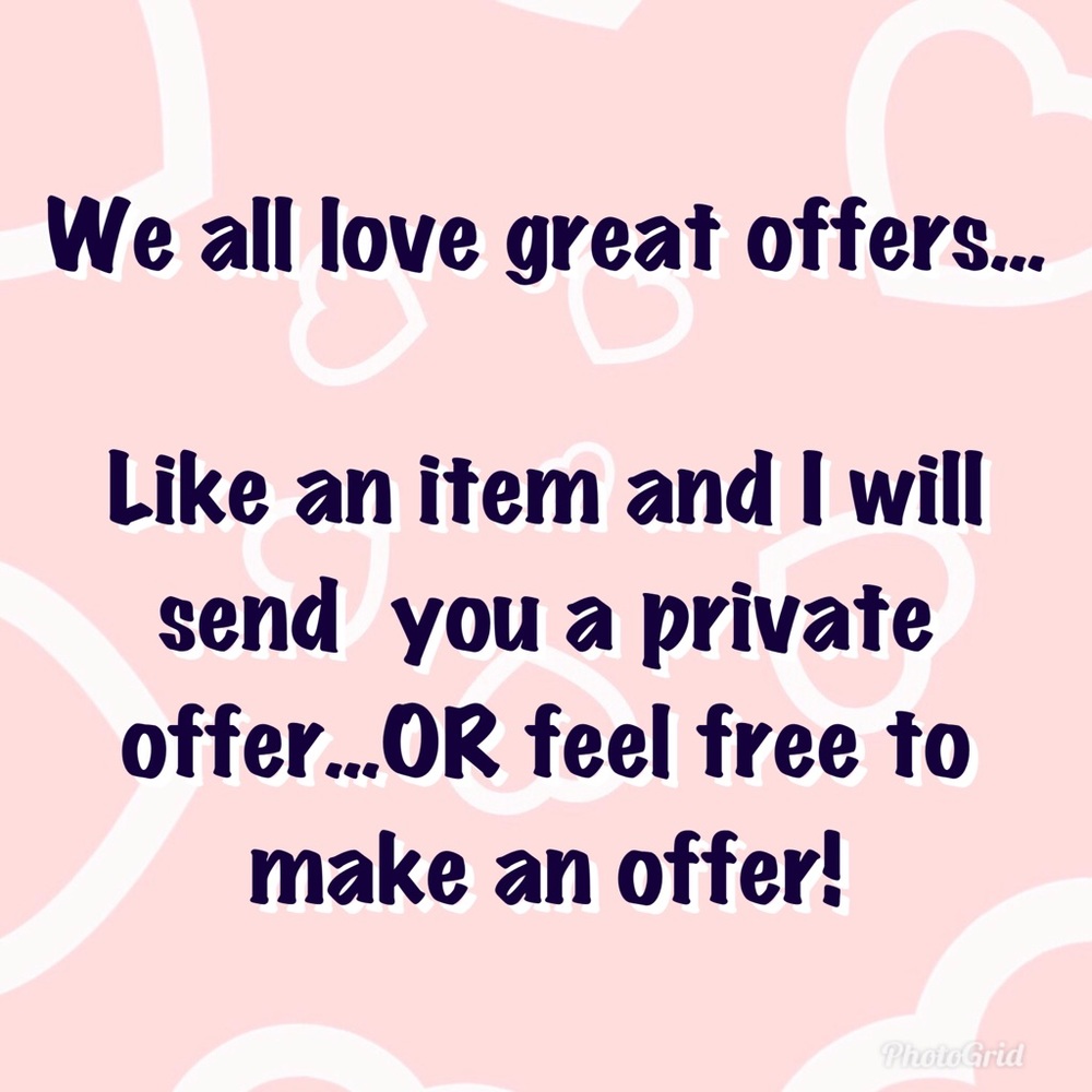 Feel free to make me an offer!